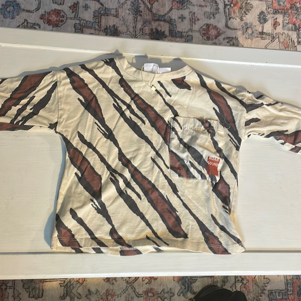 Zara Baby Tiger Stripe Top